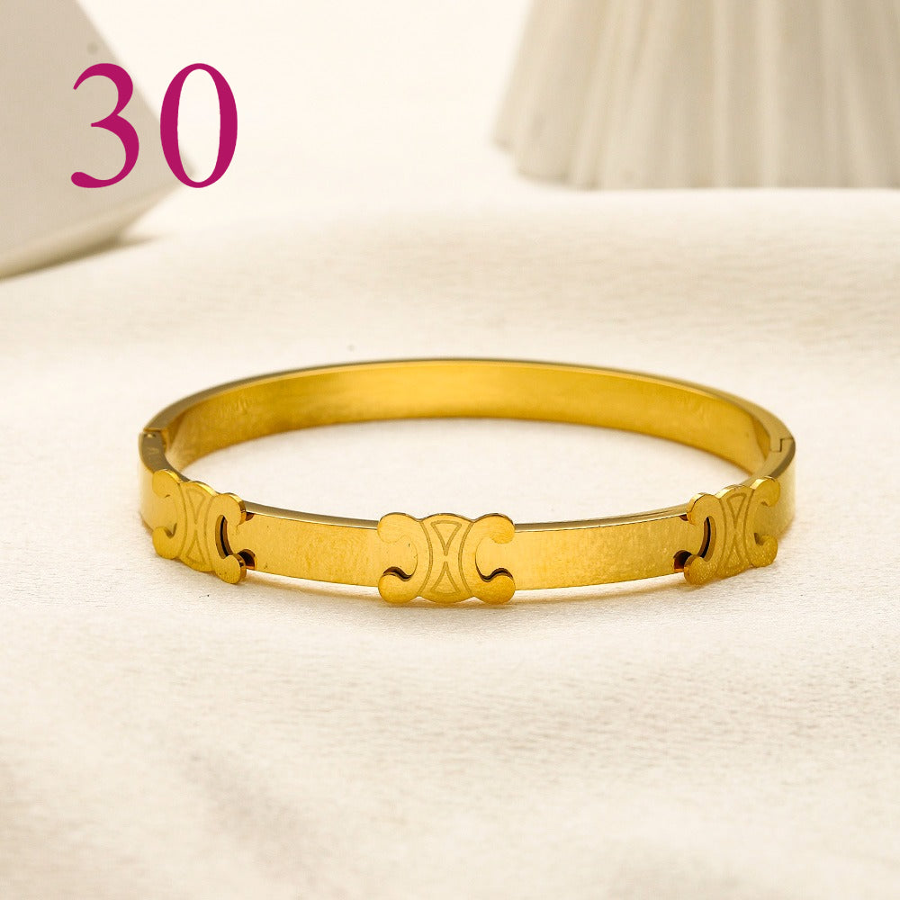 304 Stainless Steel Bracelets - 50 Style Options
