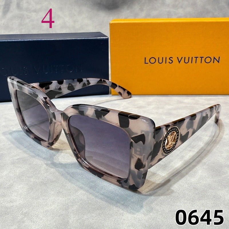 Thick Rectangular Glasses - Clear and Tinted Lens Options