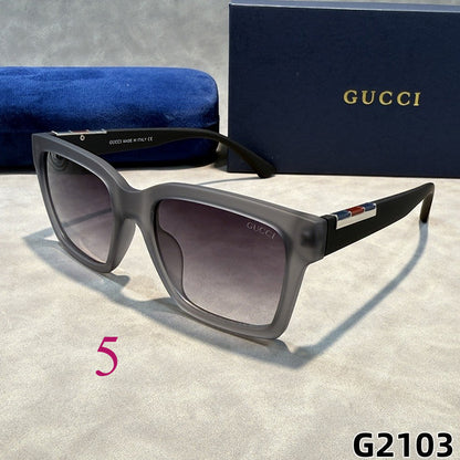 Oversized Cat-Eye Sunglasses with Broad Metal Temples
