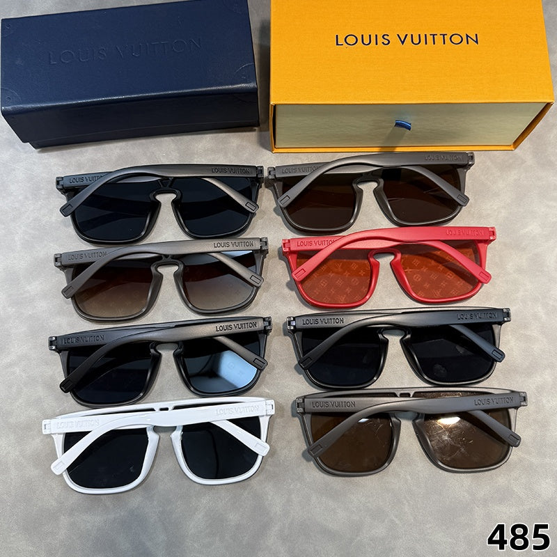 Monogram Wraparound Shield Sunglasses