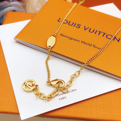 Heart & Open-Square Pendant Necklace