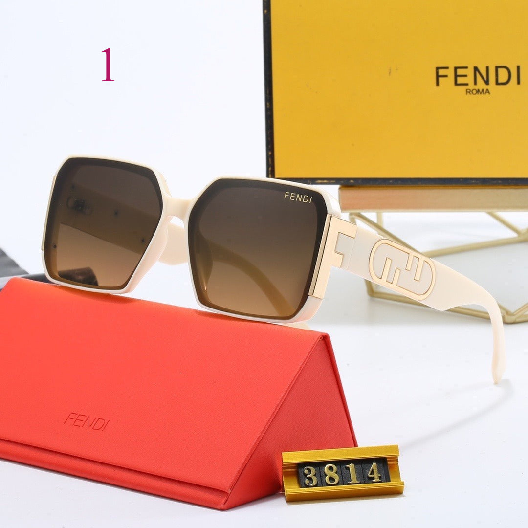 Oversized Geometric Square Sunglasses