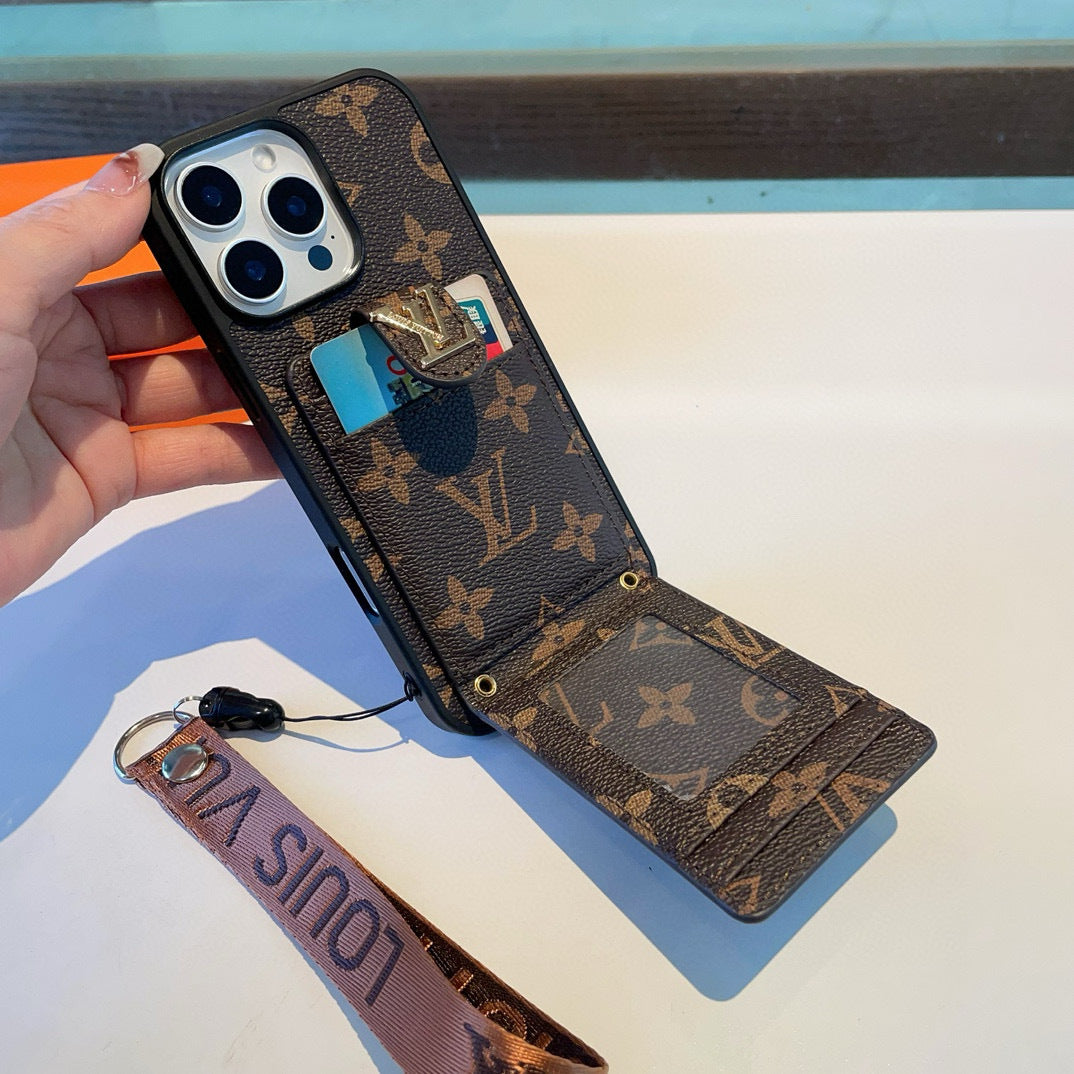 Fashion Aesthetic Shock Absorbing Protective Phone Case L*V Series、Fashion Phone Case