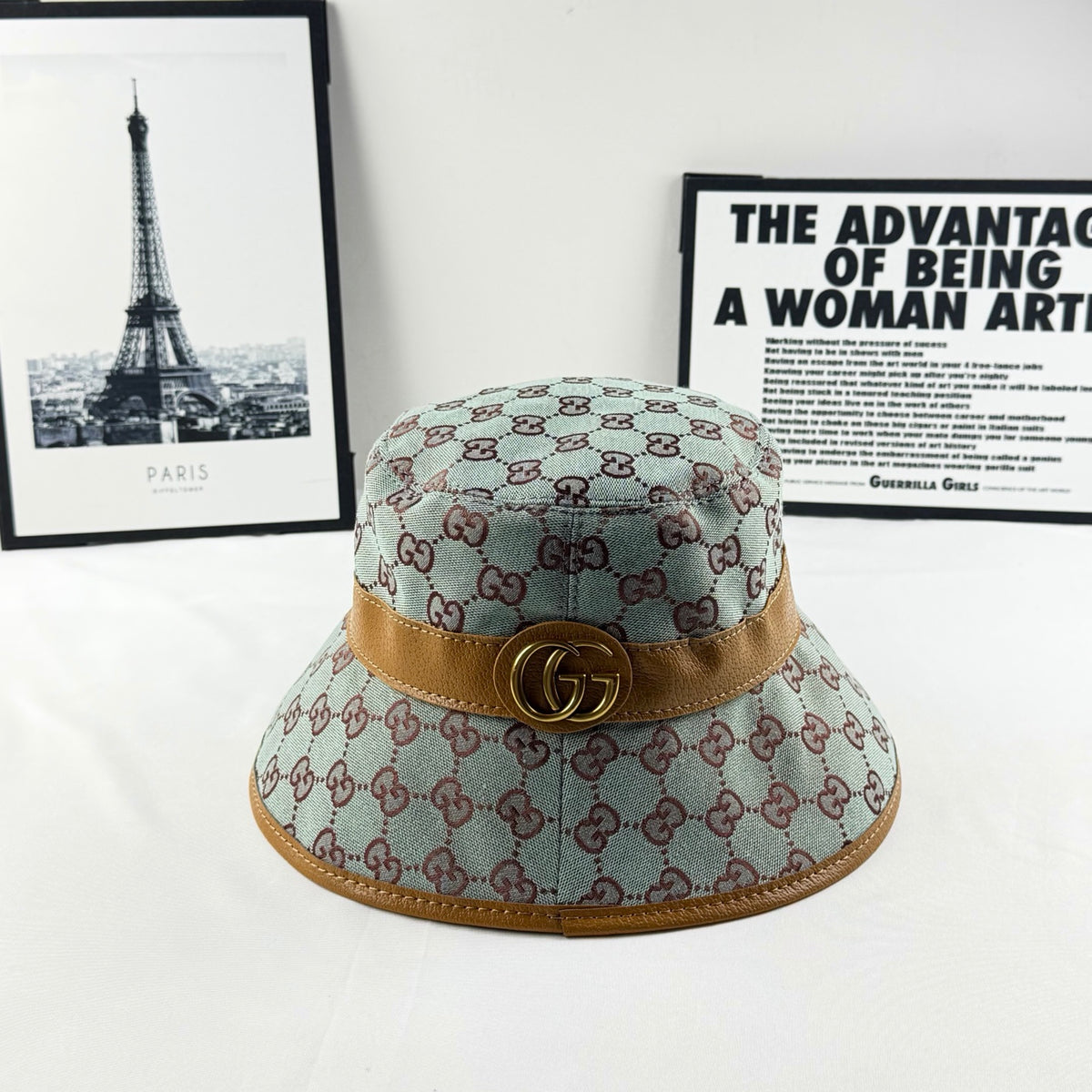 Adjustable Sun Hat for Men Women Outdoor UV Protection GU*CI Series、Fashion Caps