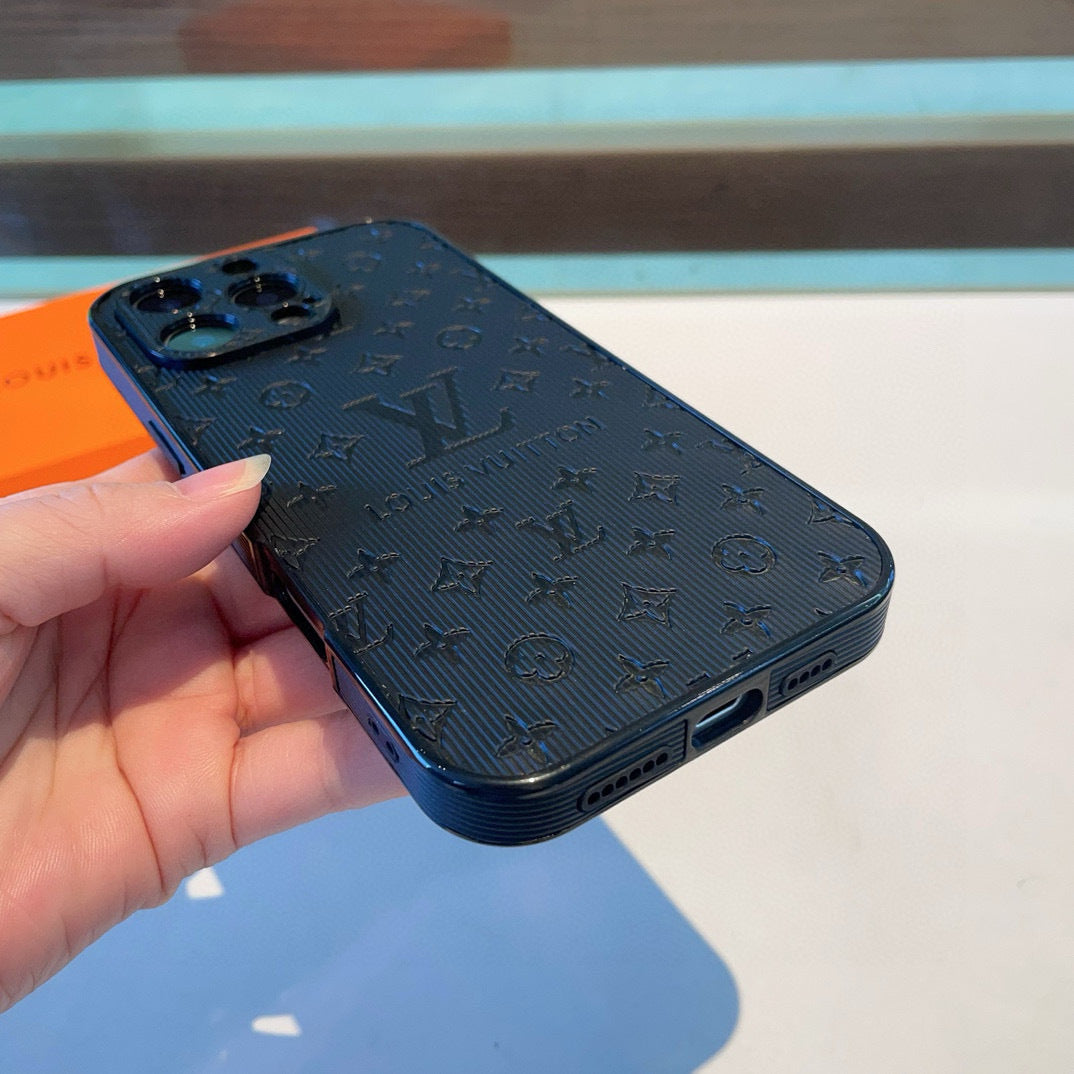 Fashion Aesthetic Shock Absorbing Protective Phone Case L*V Series、Fashion Phone Case