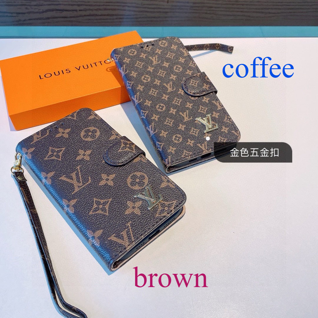 Fashion Aesthetic Shock Absorbing Protective Phone Case L*V Series、Fashion Phone Case