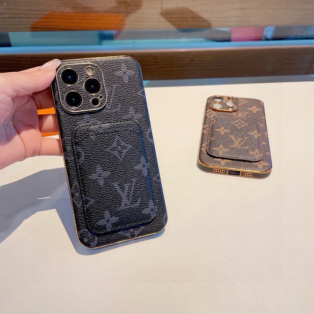 Fashion Aesthetic Shock Absorbing Protective Phone Case L*V Series、Fashion Phone Case
