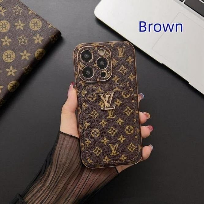 Fashion Aesthetic Shock Absorbing Protective Phone Case L*V Series、Fashion Phone Case