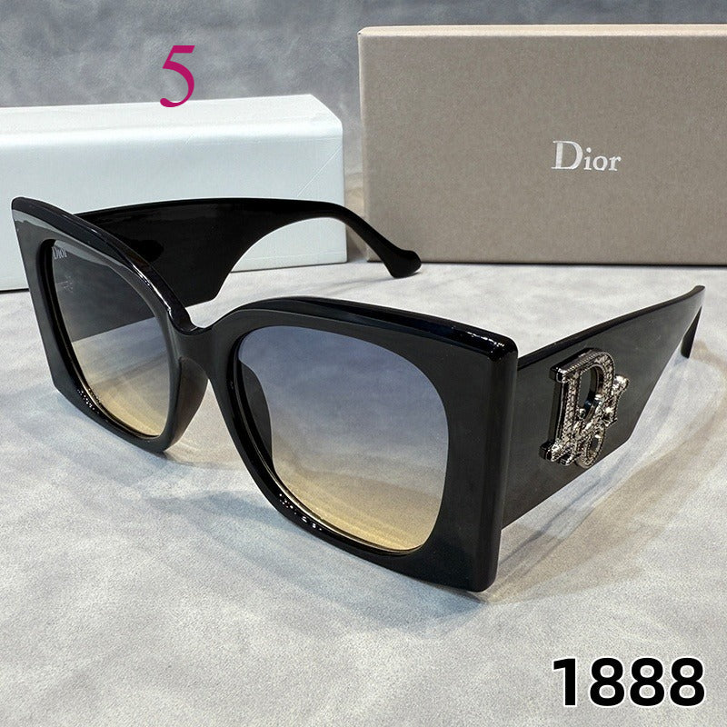Oversized Cat-Eye Sunglasses with Deep Frames