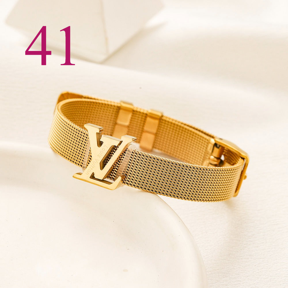 304 Stainless Steel Bracelets - 50 Style Options
