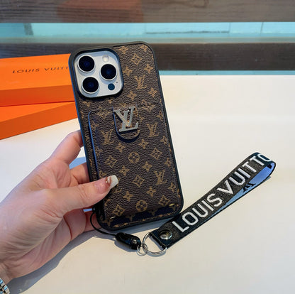 Fashion Aesthetic Shock Absorbing Protective Phone Case L*V Series、Fashion Phone Case