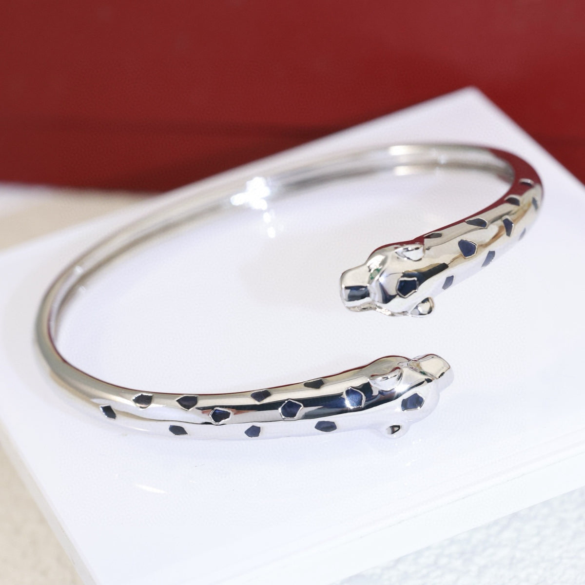Panther Wrap Bangle Bracelet