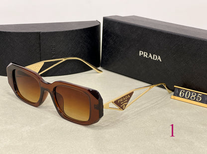 Chunky Oval-Rectangle Sunglasses