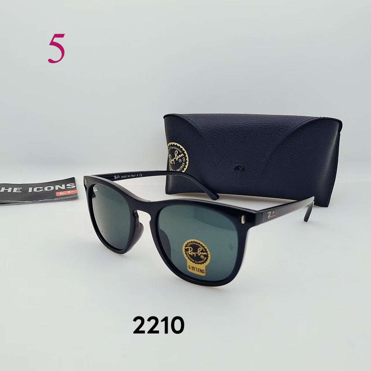Square Keyhole-Bridge Glasses - Clear and Tinted Lens Options
