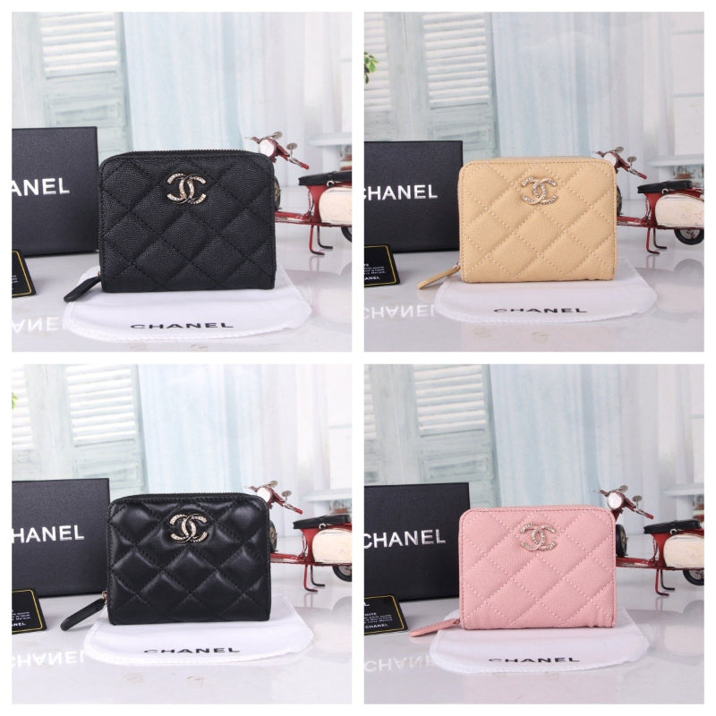Luxury‑Inspired Trendy Wallets 034  CH*NEL Series、Fashion Bags