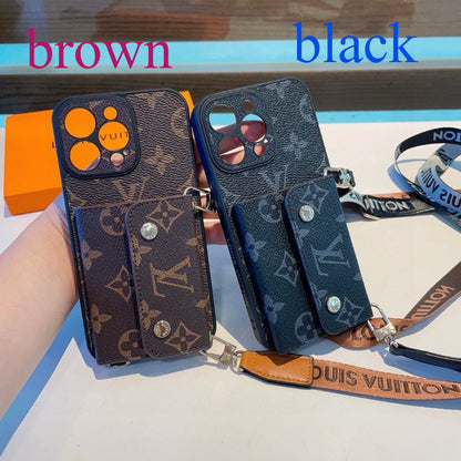 Fashion Aesthetic Shock Absorbing Protective Phone Case L*V Series、Fashion Phone Case