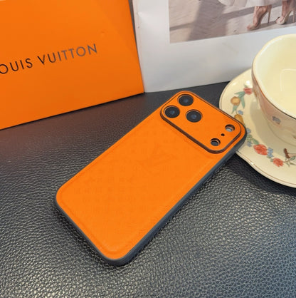 Fashion Aesthetic Shock Absorbing Protective Phone Case  L*V Series、Fashion Phone Case