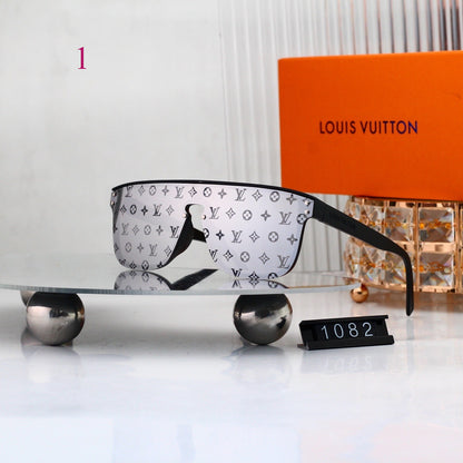 Color-Tint Monogram Shield Sunglasses
