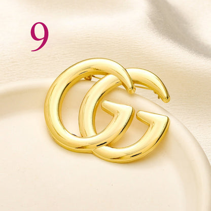 Fashion Brooch Collection,Brooches Collection、GU*CI Series、L*V Series、D*or Series、Y*L Series