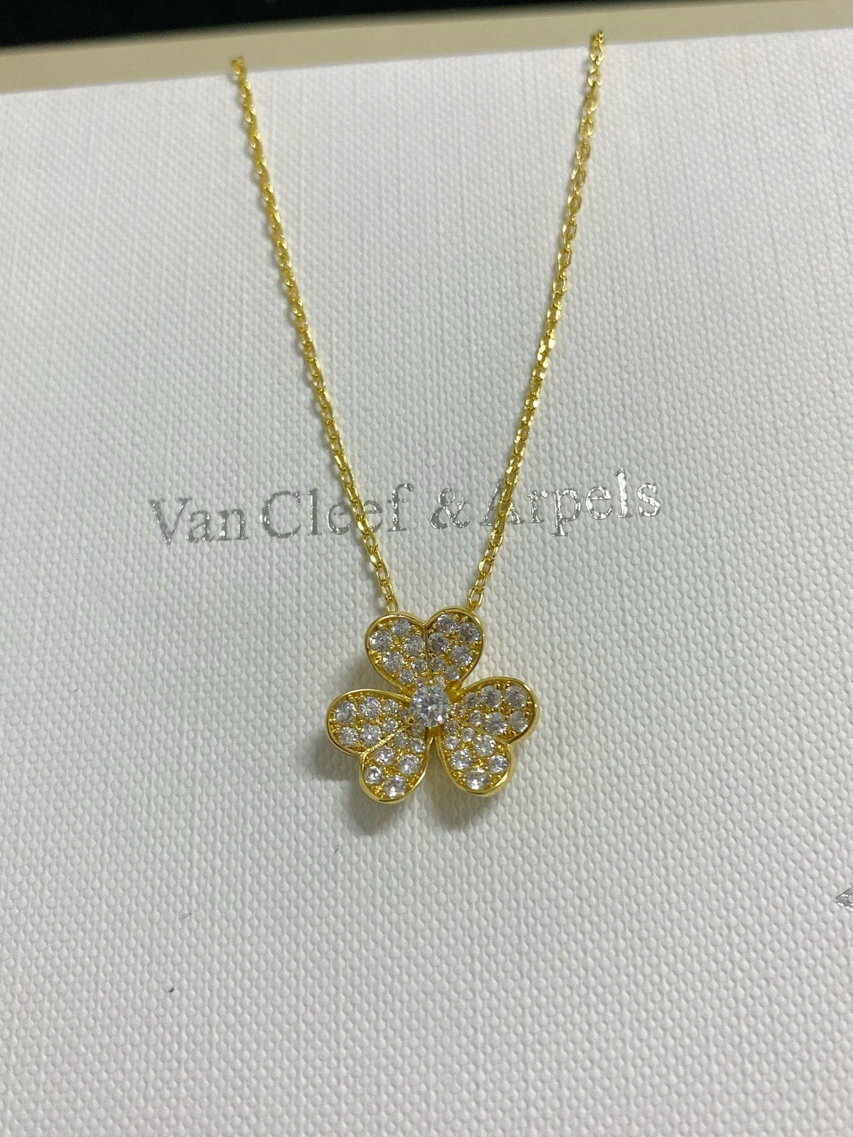 Clustered Flower Pendant Necklace - Size Options