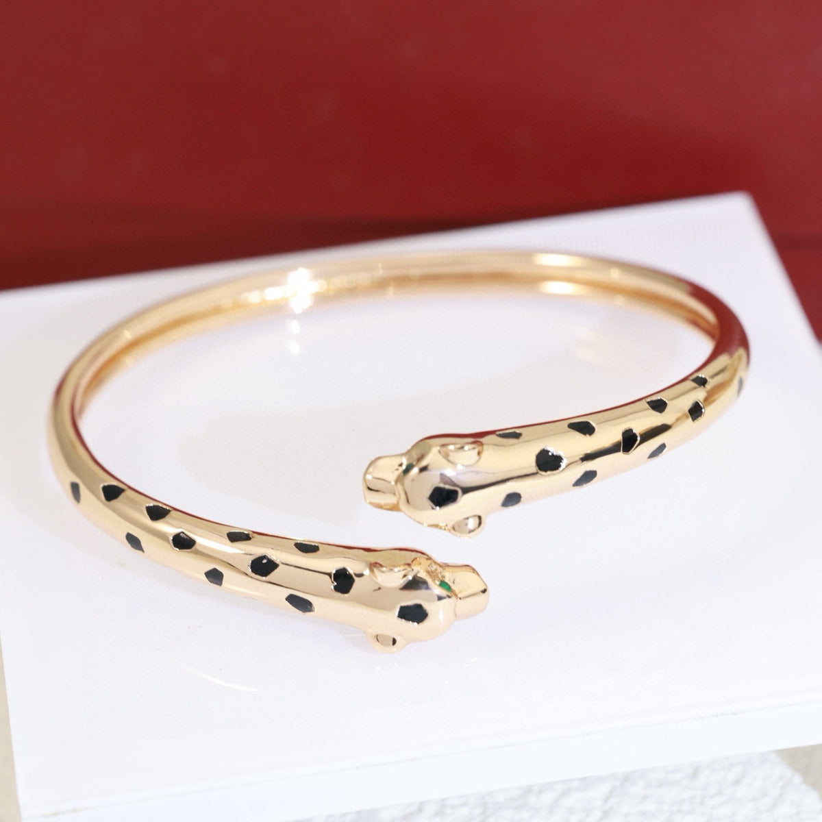 Panther Wrap Bangle Bracelet
