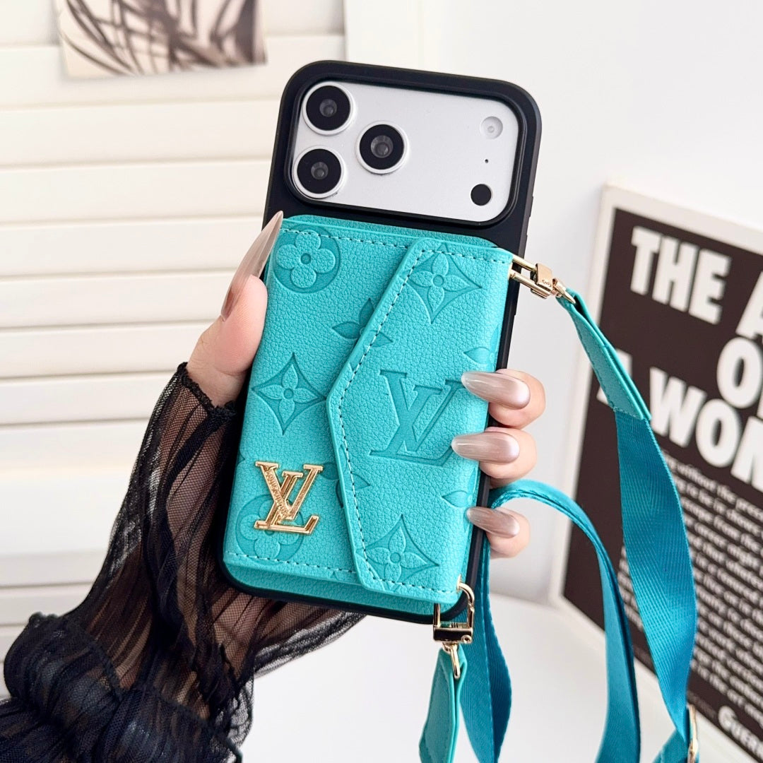 Fashion Aesthetic Shock Absorbing Protective Phone Case  L*V Series、Fashion Phone Case
