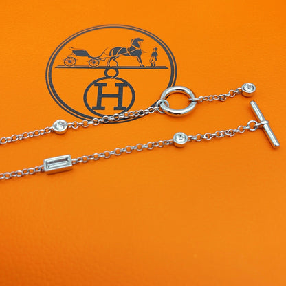 Mixed-Link Y-Drop Chain Necklace