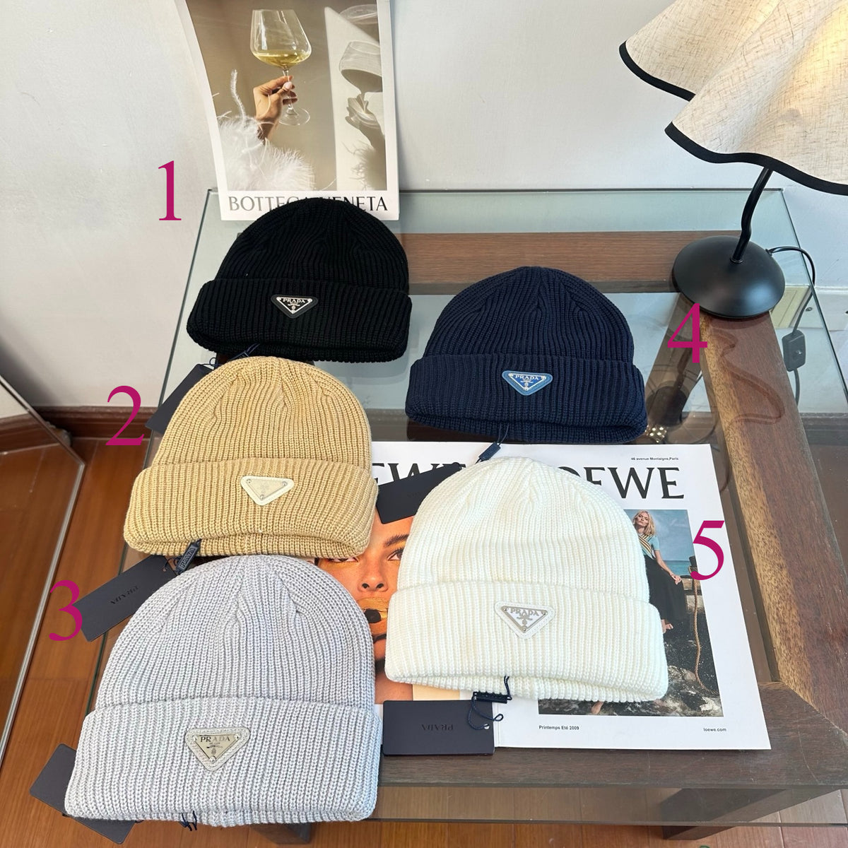 Adjustable Sun Hat for Men Women Outdoor UV Protection Pr*da Series、Fashion Caps