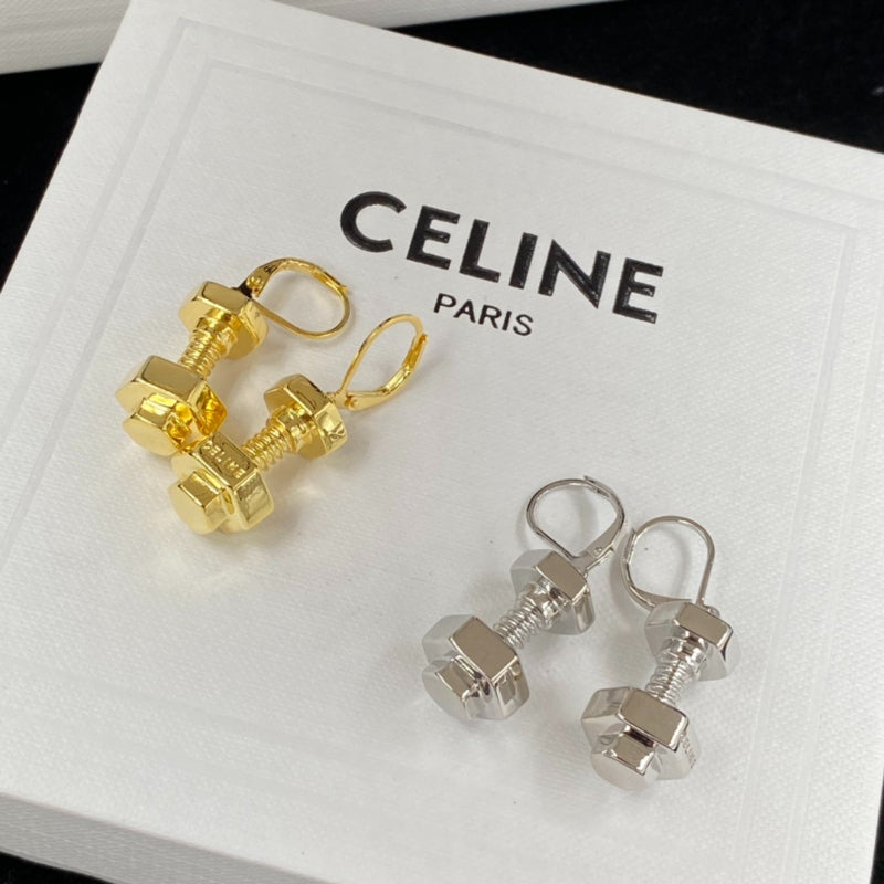 Geometric Drop Earrings
