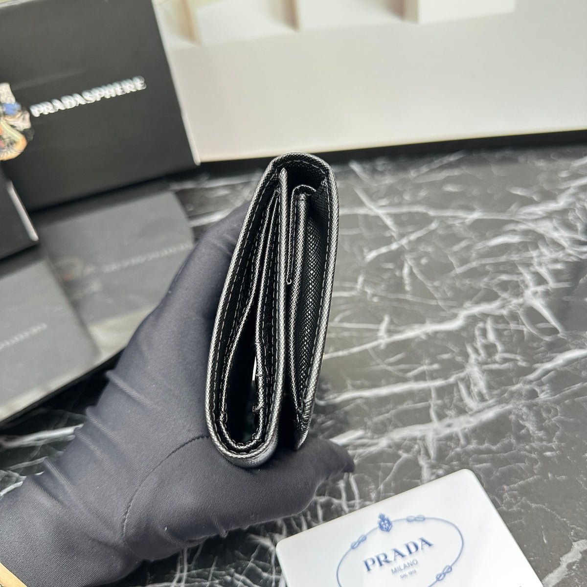 Luxury‑Inspired Trendy Wallets 031  Pr*da Series、Fashion Bags