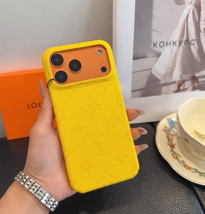 Fashion Aesthetic Shock Absorbing Protective Phone Case  L*V Series、Fashion Phone Case