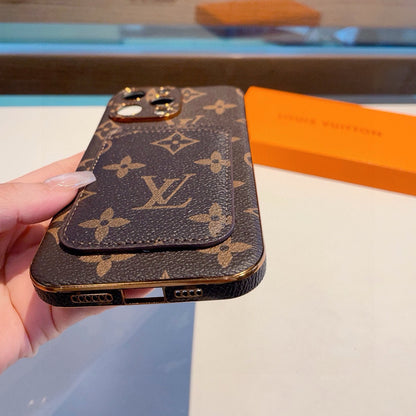 Fashion Aesthetic Shock Absorbing Protective Phone Case L*V Series、Fashion Phone Case