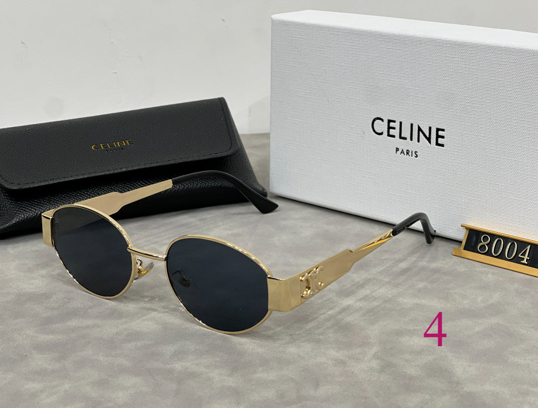 Slim Metal Frame Sunglasses