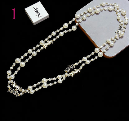 Pearl-Look Beaded Necklaces - 30 Style Options
