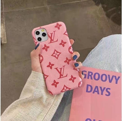 Fashion Aesthetic Shock Absorbing Protective Phone Case L*V Series、Fashion Phone Case