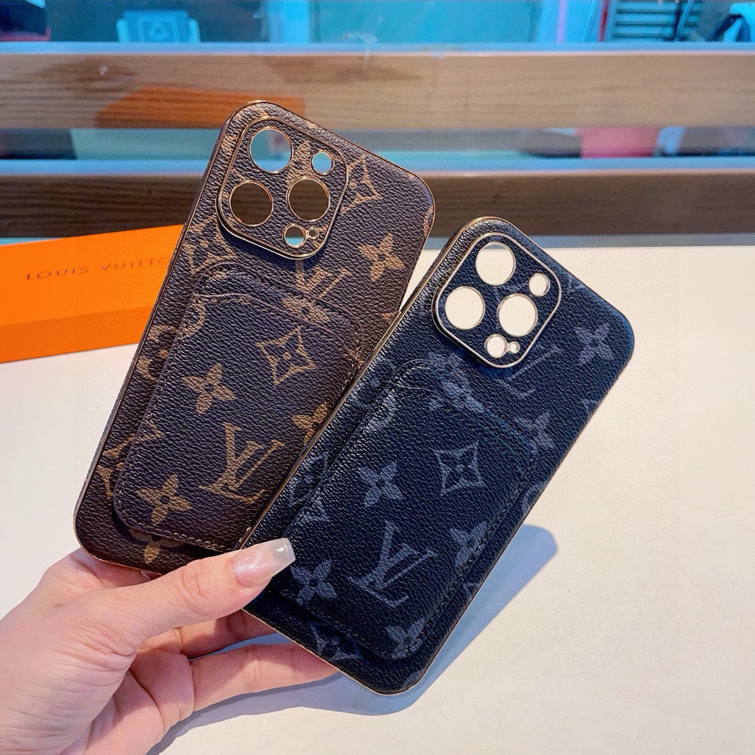 Fashion Aesthetic Shock Absorbing Protective Phone Case L*V Series、Fashion Phone Case