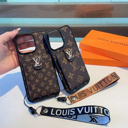 Fashion Aesthetic Shock Absorbing Protective Phone Case L*V Series、Fashion Phone Case