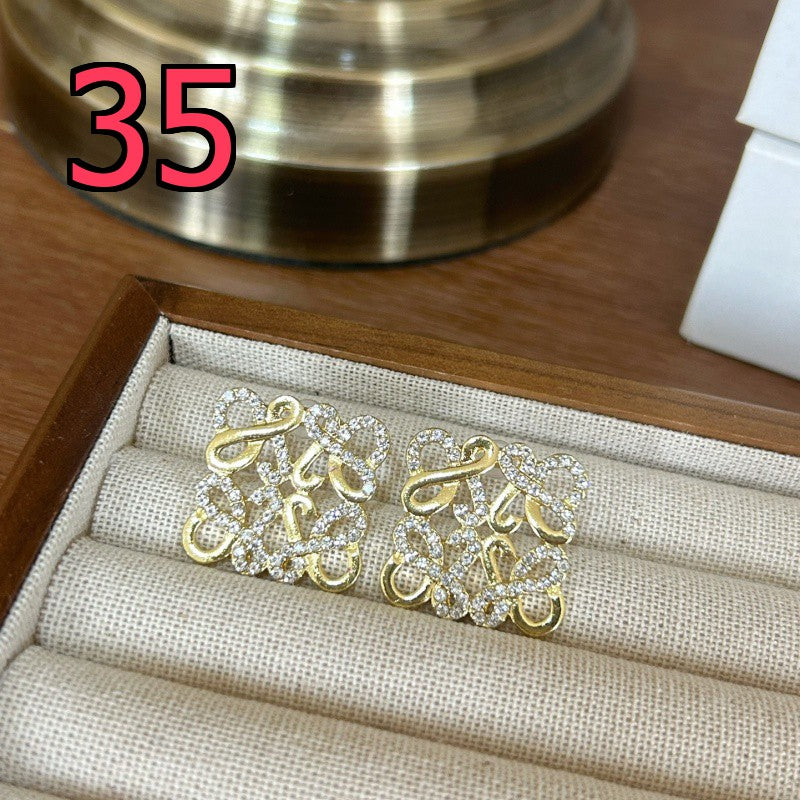 Alloy Stud, Hoop & Drop Earrings - Collection 1