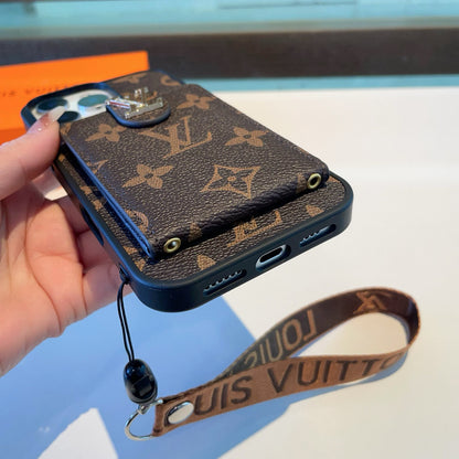 Fashion Aesthetic Shock Absorbing Protective Phone Case L*V Series、Fashion Phone Case