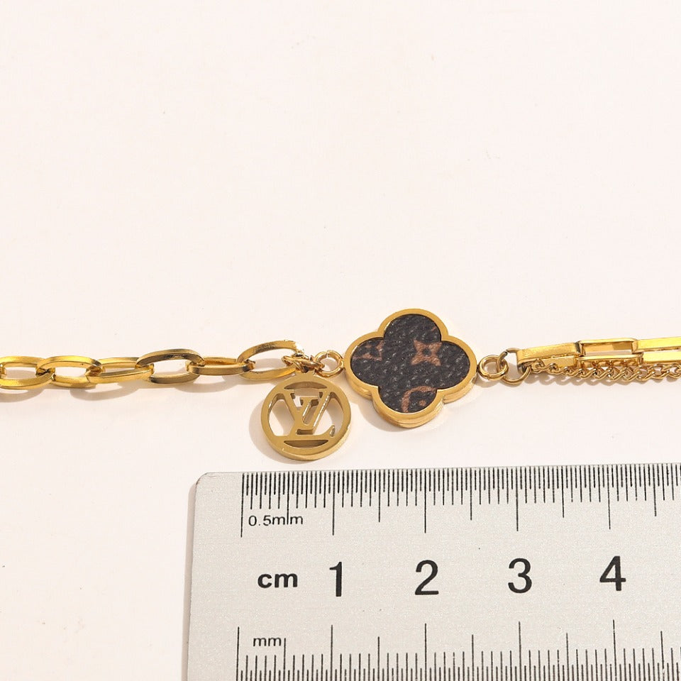 Set Collana Bracciale in Acciaio Inox 304