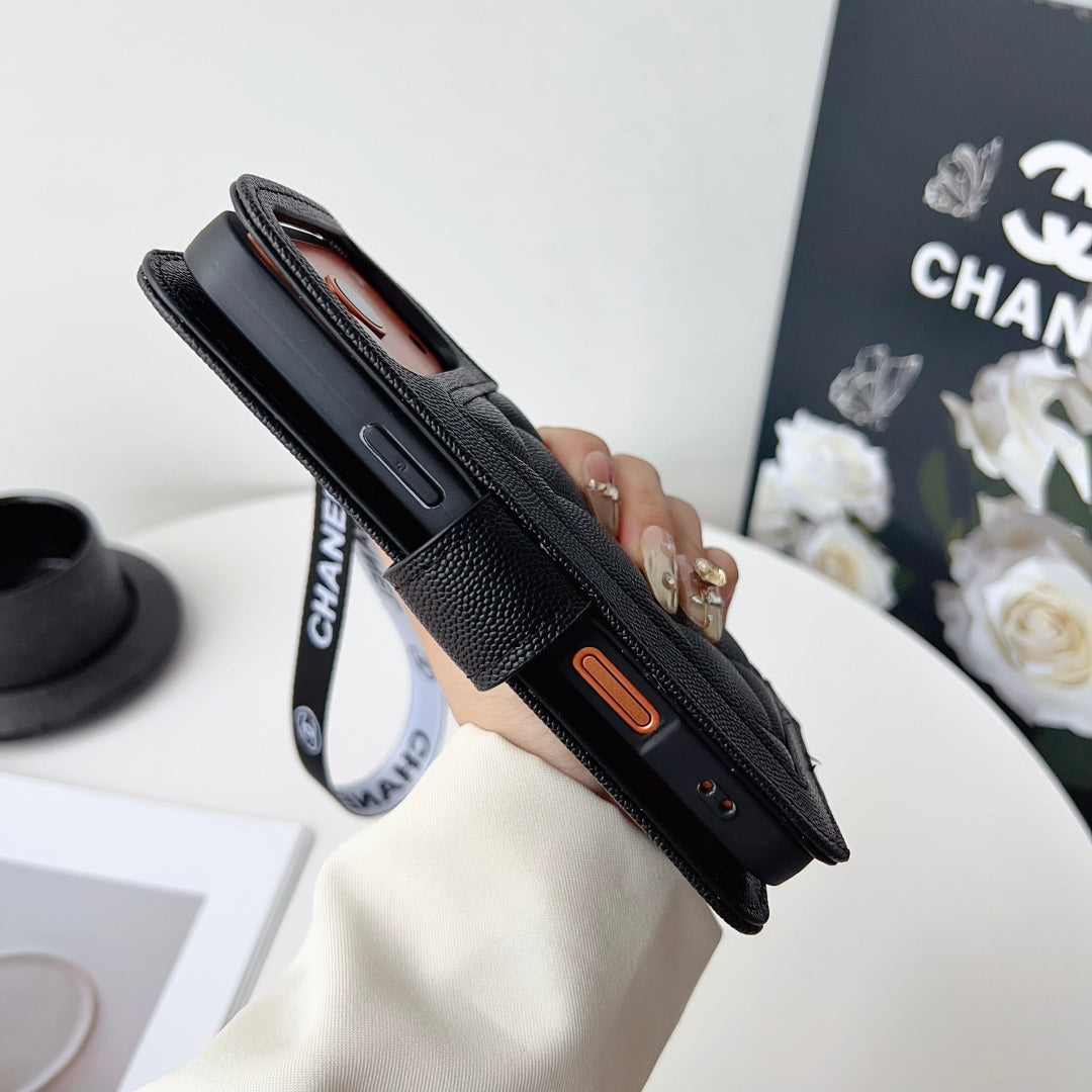 Fashion Aesthetic Shock Absorbing Protective Phone Case CH*NEL Series、Fashion Phone Case
