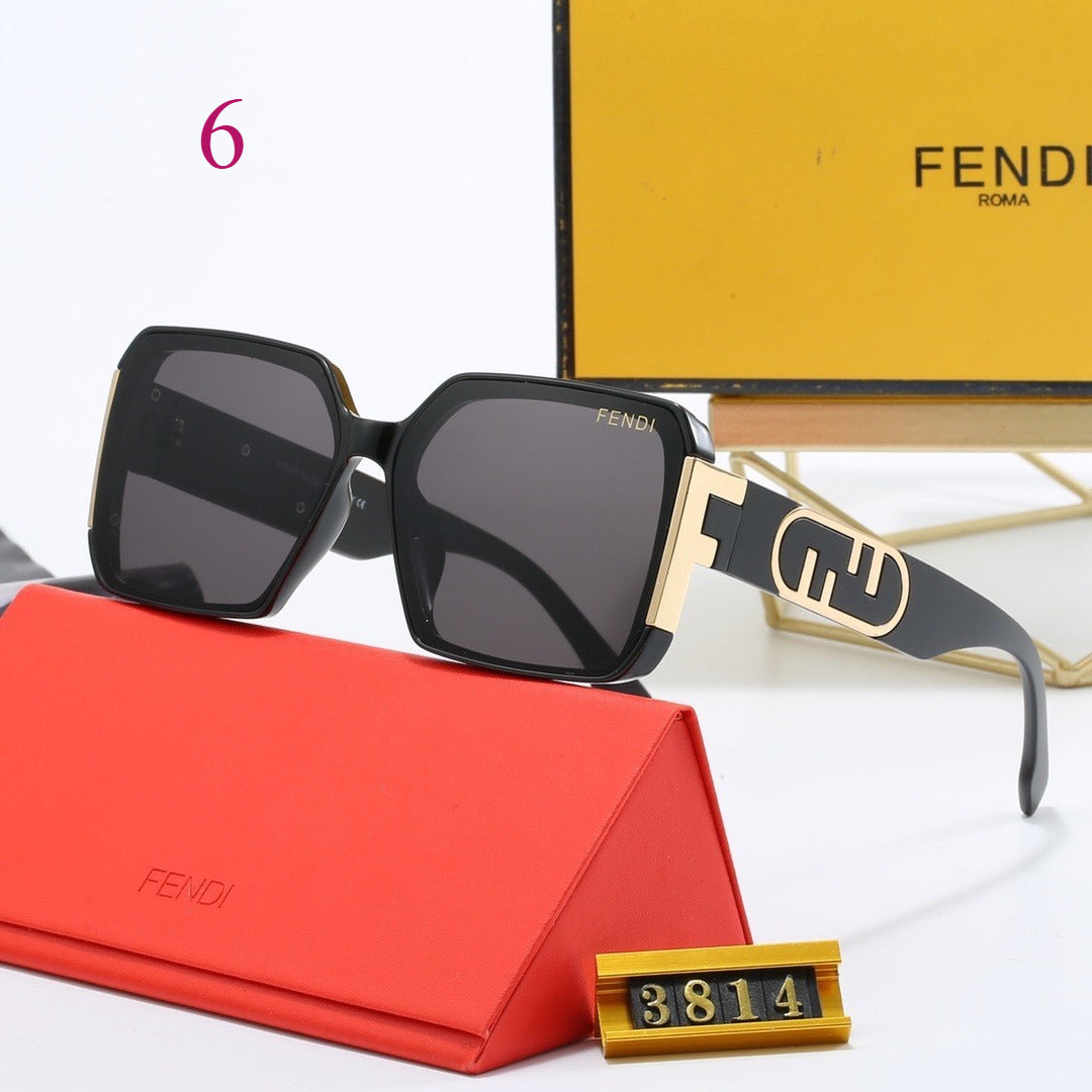 Oversized Geometric Square Sunglasses