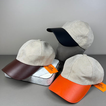 Trendy Unisex Fashion Baseball Cap  He*mes Series、Fashion Caps