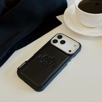 Fashion Aesthetic Shock Absorbing Protective Phone Case  He*mes Series、Fashion Phone Case