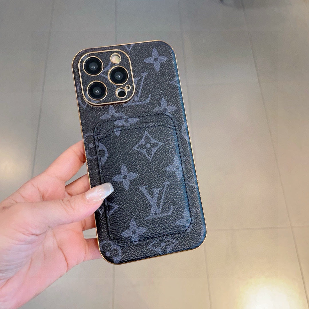 Fashion Aesthetic Shock Absorbing Protective Phone Case L*V Series、Fashion Phone Case