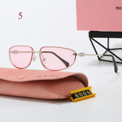 Classic Aviator Sunglasses with Wide Double Bridge