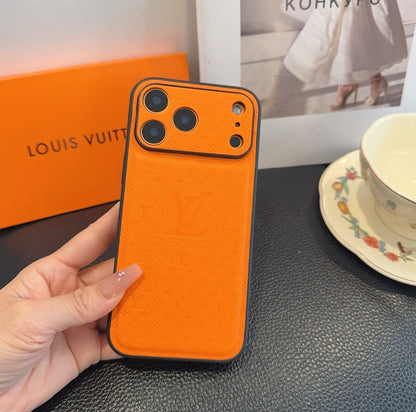 Fashion Aesthetic Shock Absorbing Protective Phone Case  L*V Series、Fashion Phone Case