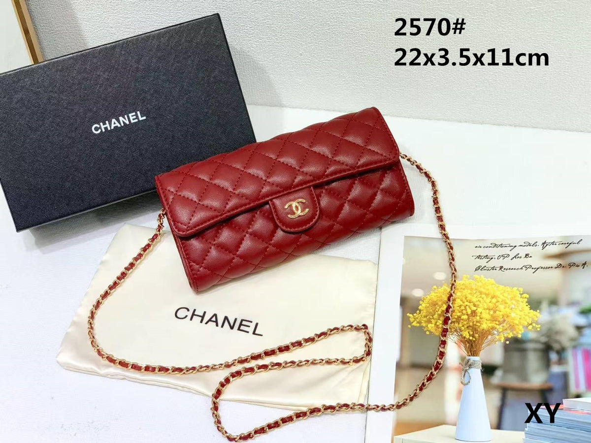 Luxury‑Inspired Trendy Wallets 019 CH*NEL Series、Fashion Bags