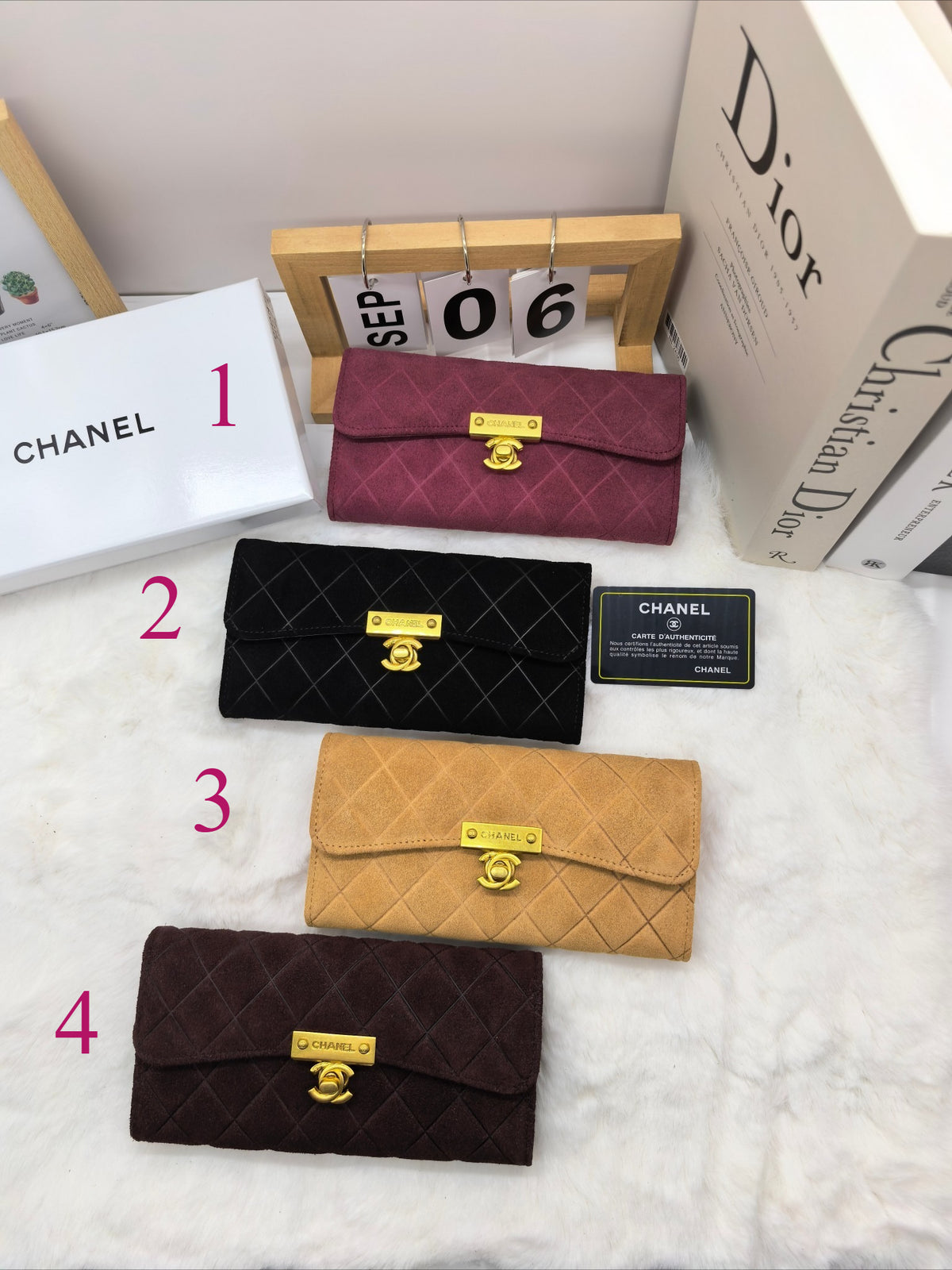 Luxury‑Inspired Trendy Wallets 023 CH*NEL Series、Fashion Bags