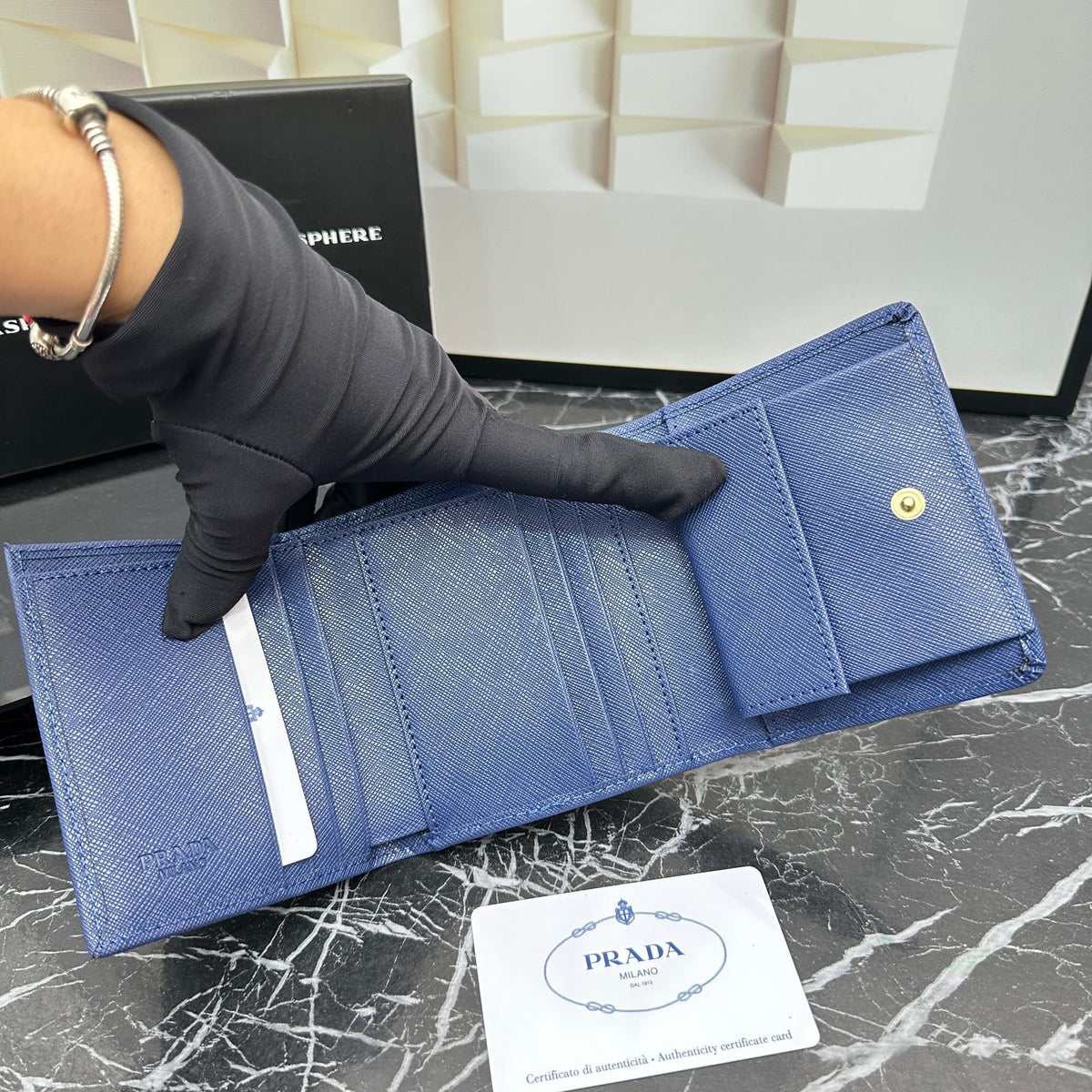 Luxury‑Inspired Trendy Wallets 031  Pr*da Series、Fashion Bags
